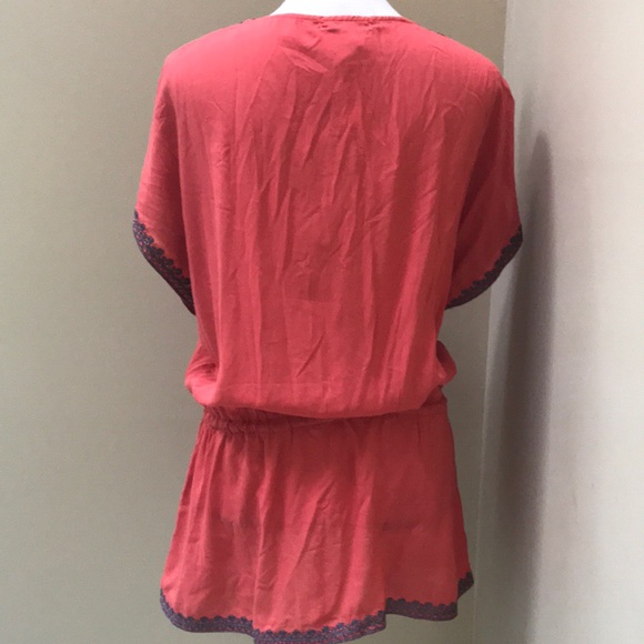 NWT Ya Los Angeles Boho Embellished Top - Picture 3 of 8